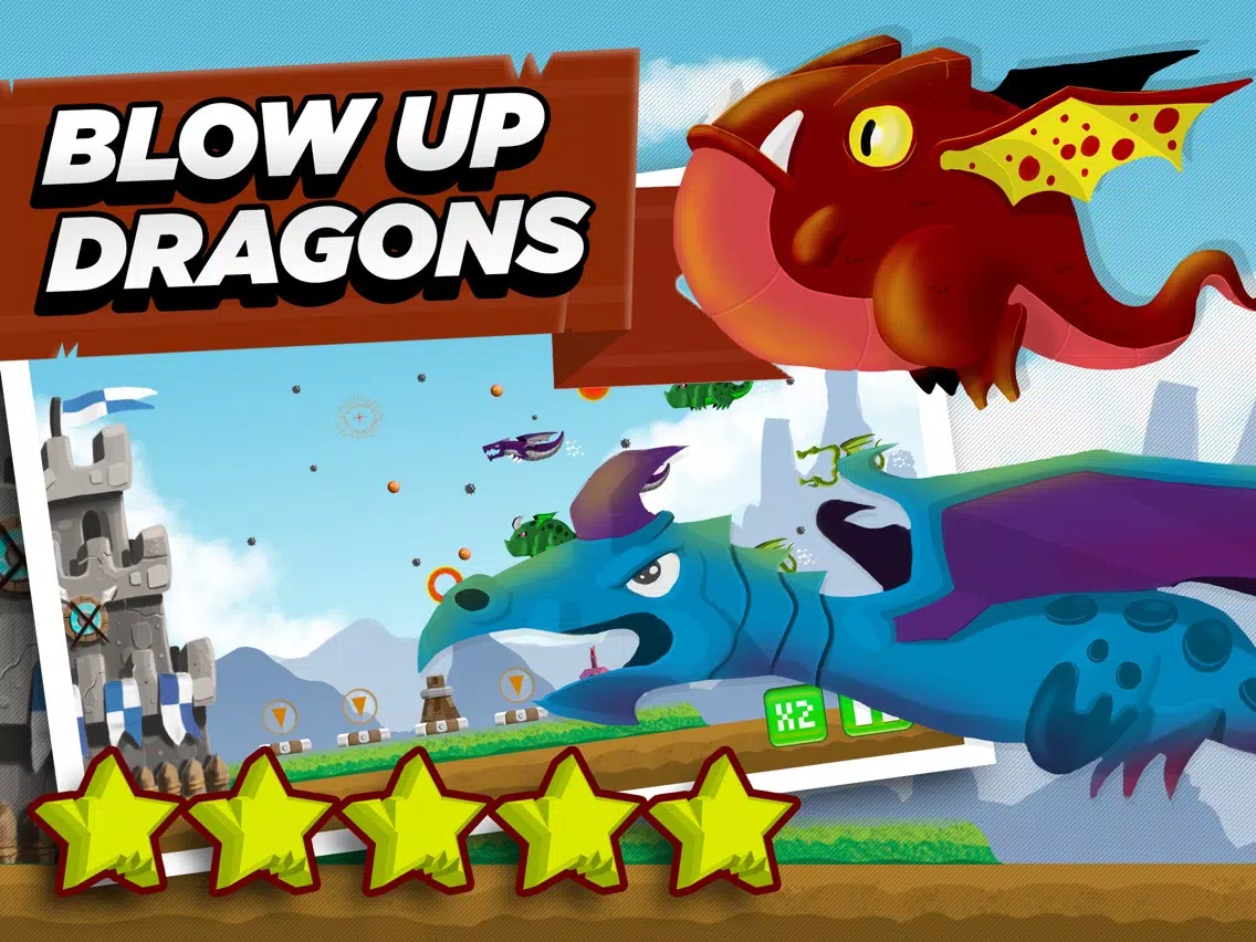 Capturas de pantalla de Spellsword Dragon Clash Defense – Medieval Castle Shooting Action Game for Kids FREE iPad 