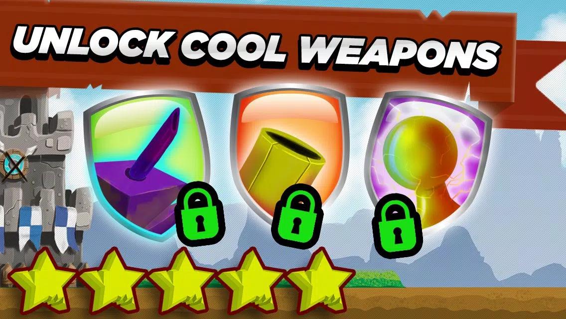 Capturas de pantalla de Spellsword Dragon Clash Defense – Medieval Castle Shooting Action Game for Kids FREE
