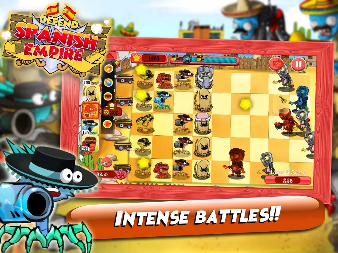 Defend Spanish Empire iPad Screenshots