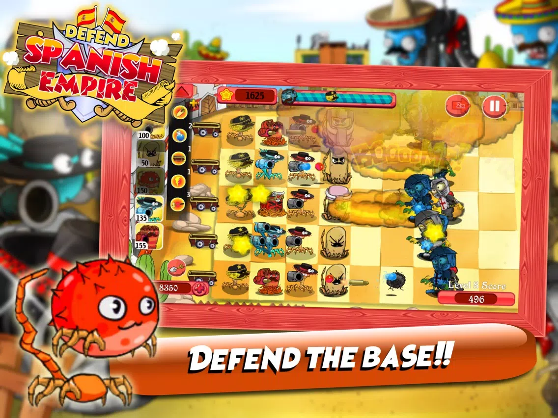 Defend Spanish Empire iPad Screenshots
