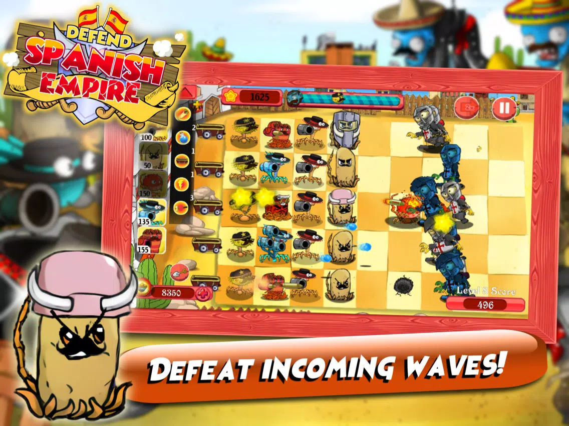 Defend Spanish Empire iPad Screenshots