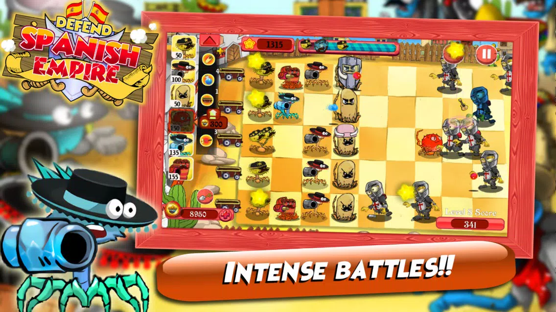 Defend Spanish Empire Screenshots