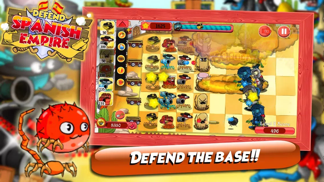 Defend Spanish Empire Screenshots
