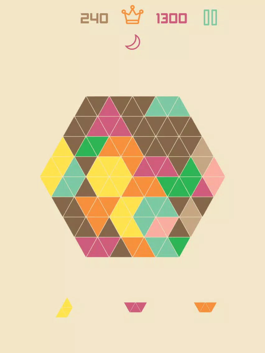 1010 Triangle Grid Fit iPad Screenshots