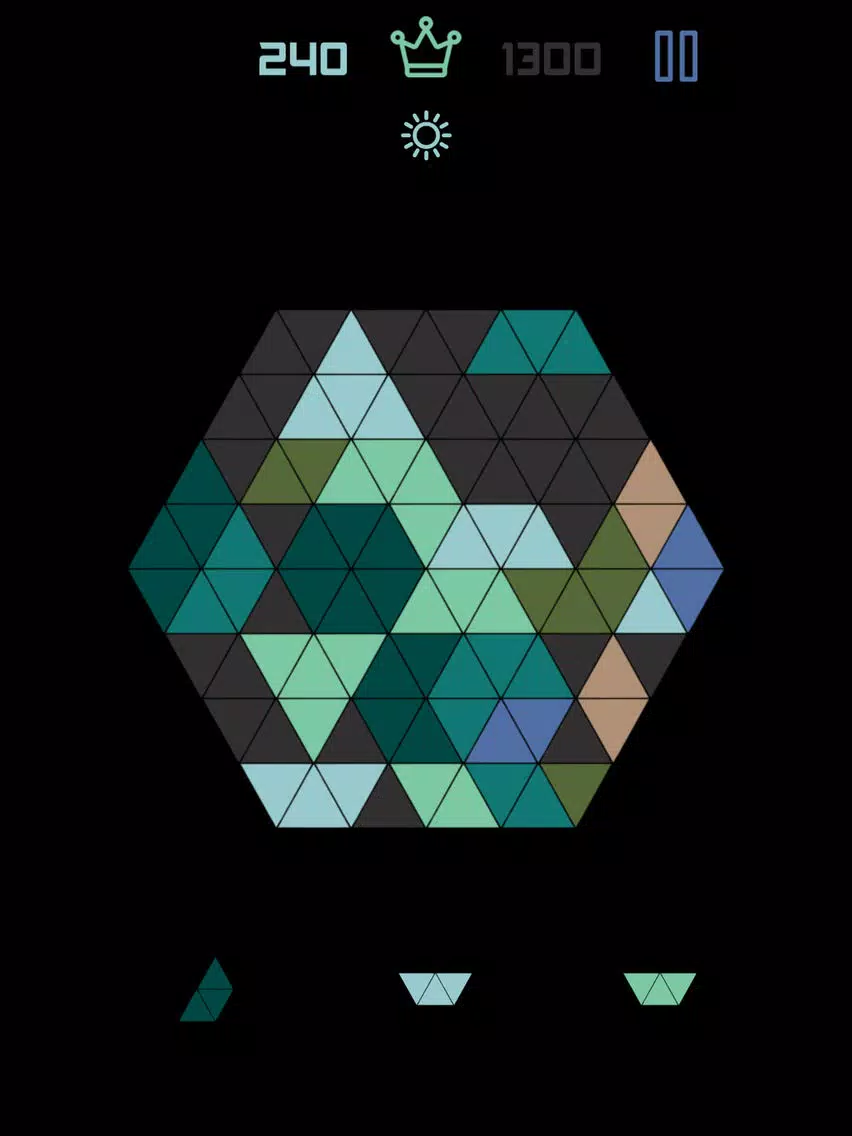 1010 Triangle Grid Fit iPad Screenshots