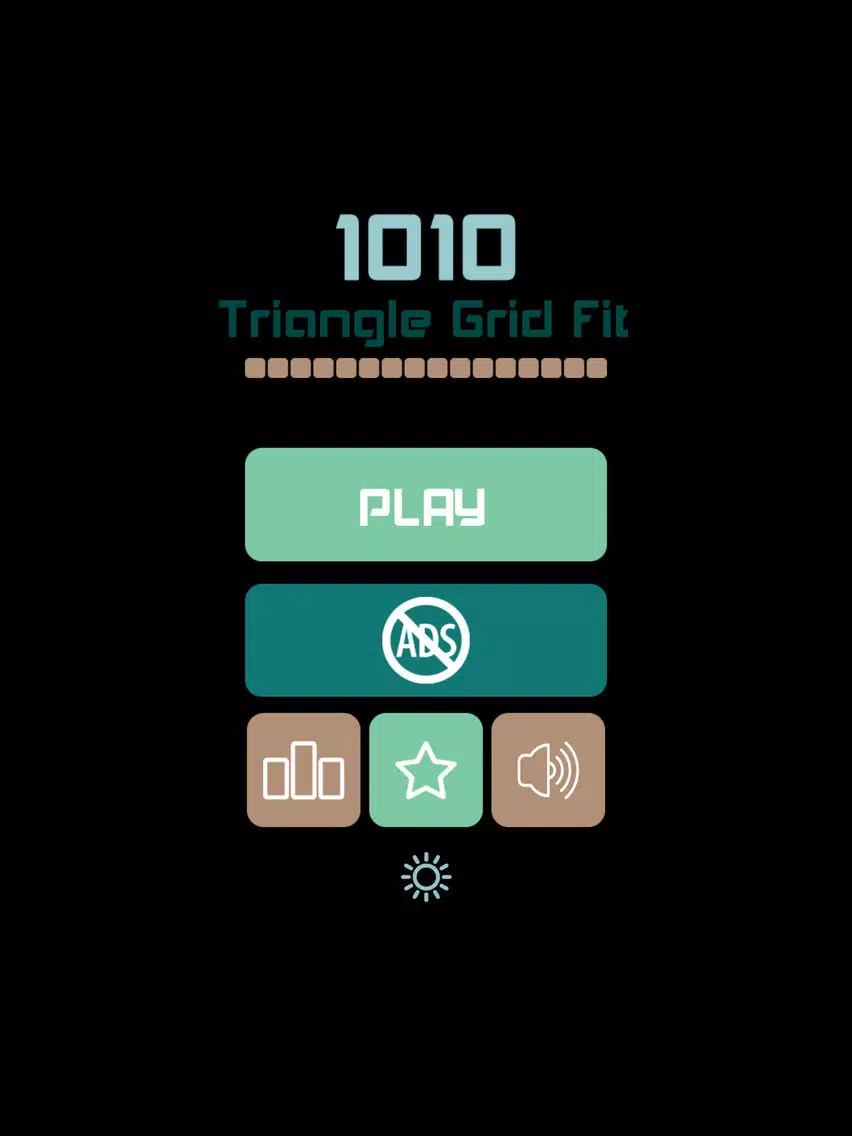 1010 Triangle Grid Fit iPad Screenshots