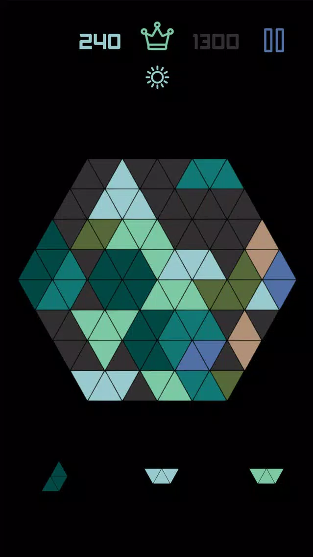 1010 Triangle Grid Fit Screenshots
