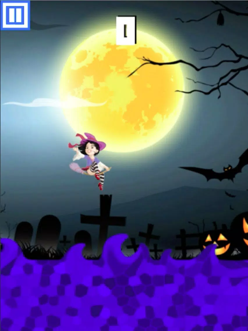 Zrzuty ekranu Flappy Witch - Endless Arcade Challenge Pro iPad 