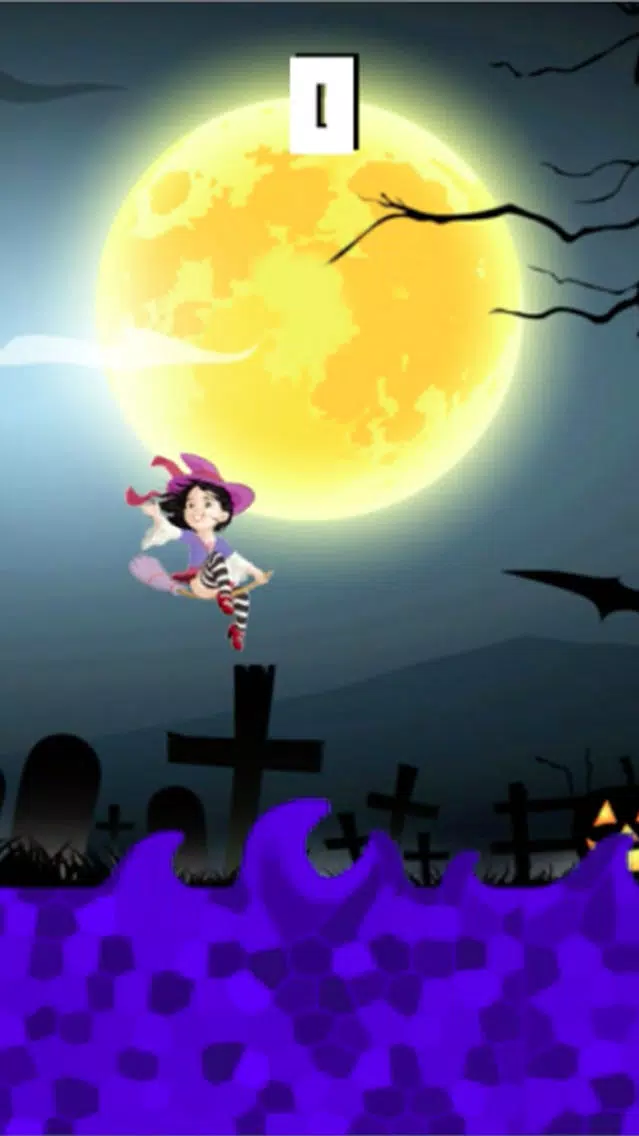Zrzuty ekranu Flappy Witch - Endless Arcade Challenge Pro