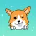 Corgi Life Sticker