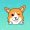 Corgi Life Sticker