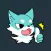 Funny Wolf Animated Sticker