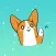 Lovely Corgi Animated Sticker