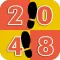 Step on 2048 Tile Strategy Game - Don't Tap White Uneven Numbers 3-S