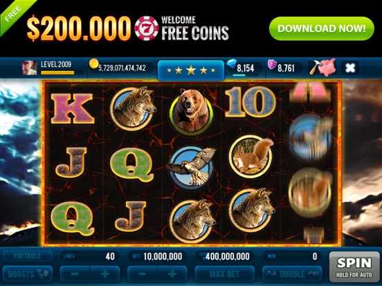 Jackpot Wild-Win Slots Machine iPad Screenshots
