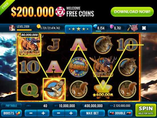 Jackpot Wild-Win Slots Machine iPad Screenshots