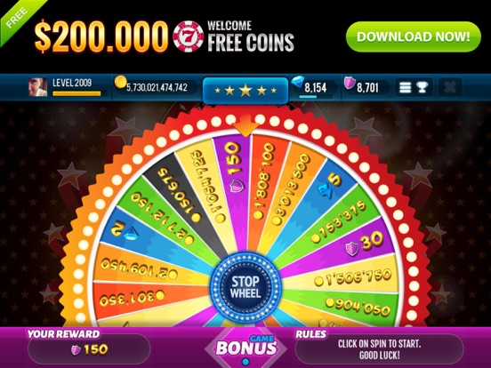 Jackpot Wild-Win Slots Machine iPad Screenshots