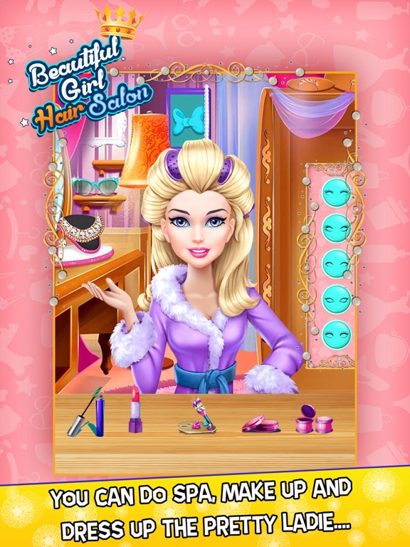 Скриншоты Beautiful Girl Hair Salon with Dress Up kids Game iPad 