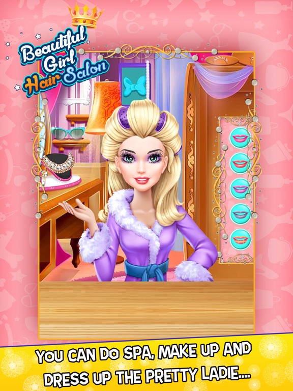 Скриншоты Beautiful Girl Hair Salon with Dress Up kids Game iPad 