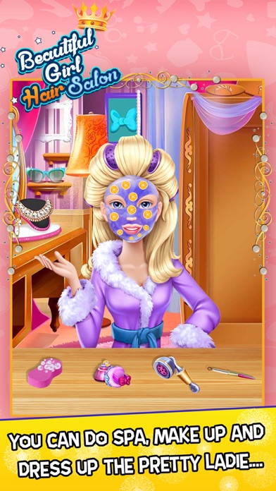 Скриншоты Beautiful Girl Hair Salon with Dress Up kids Game