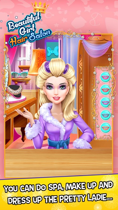 Скриншоты Beautiful Girl Hair Salon with Dress Up kids Game