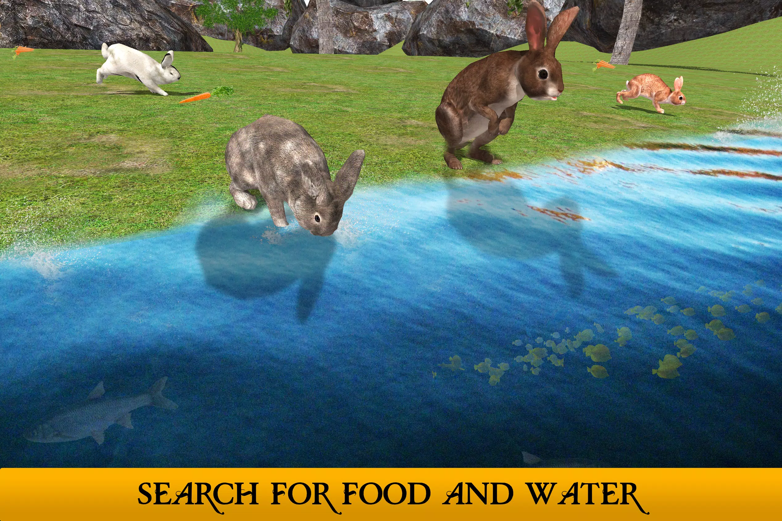 Ultimate Rabbit Simulator Game Screenshots