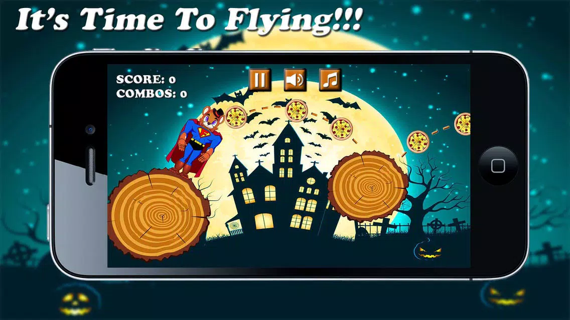 Scary Bear Jump in Fear Forest - Escape Nights At Fantasy For FNAF Screenshots