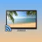 Beach views on TV