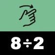Division Math - Swipe & Learn