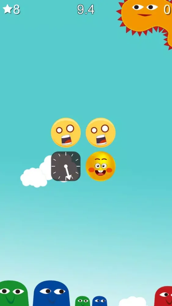 Emoji Shooter - rolling clock Screenshots