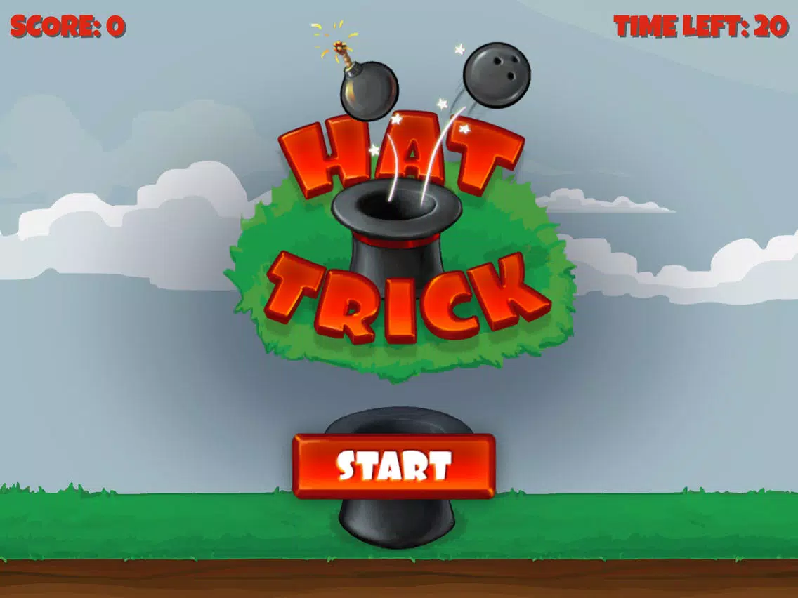 Hat Trick - Catch the bomb iPad Screenshots