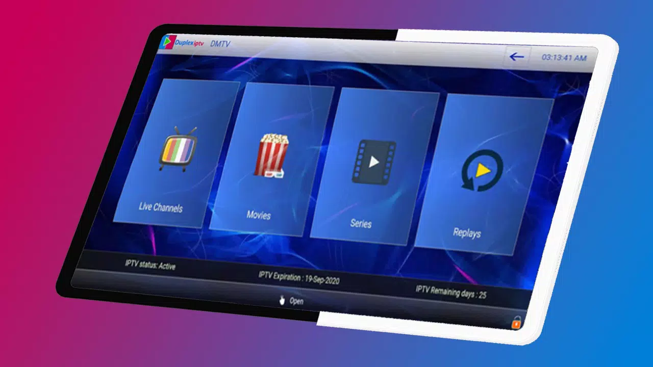 Duplex IPTV 4k player TV guide Screenshots