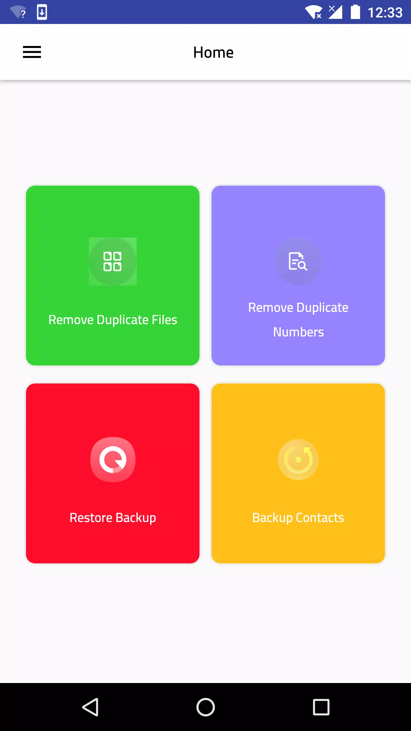 Delete Duplicate Contacts Screenshots