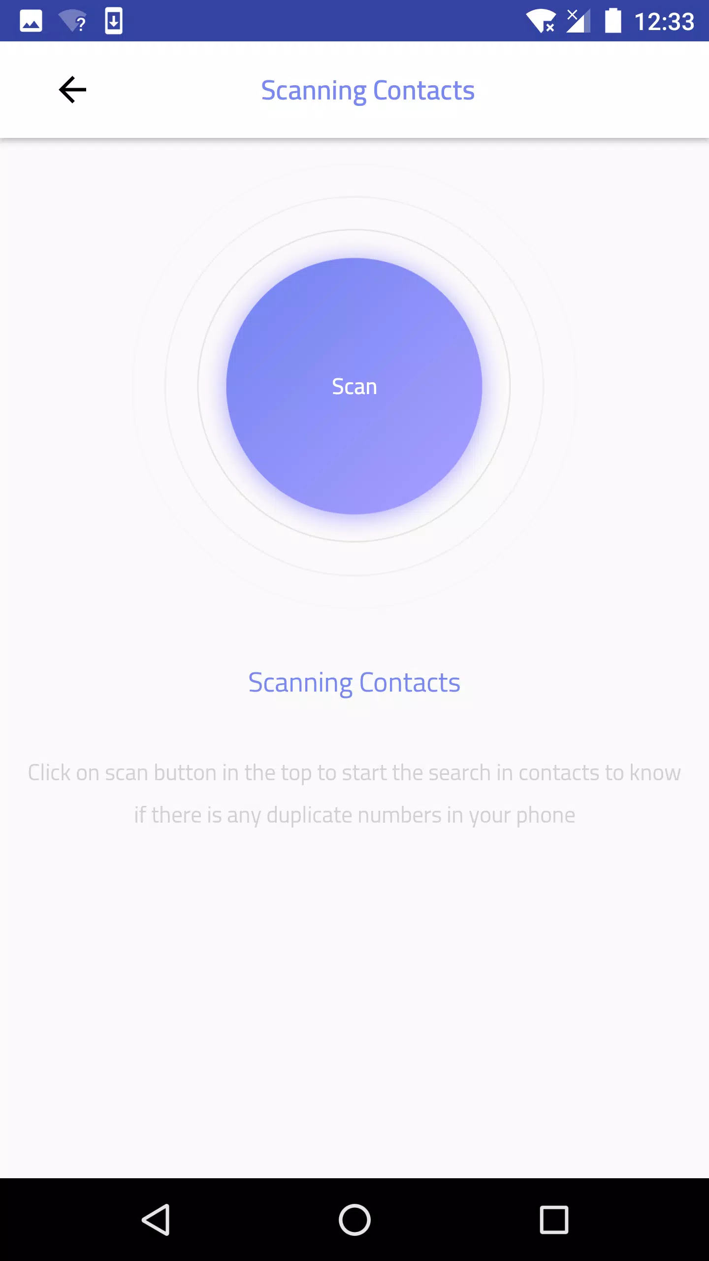 Delete Duplicate Contacts Screenshots