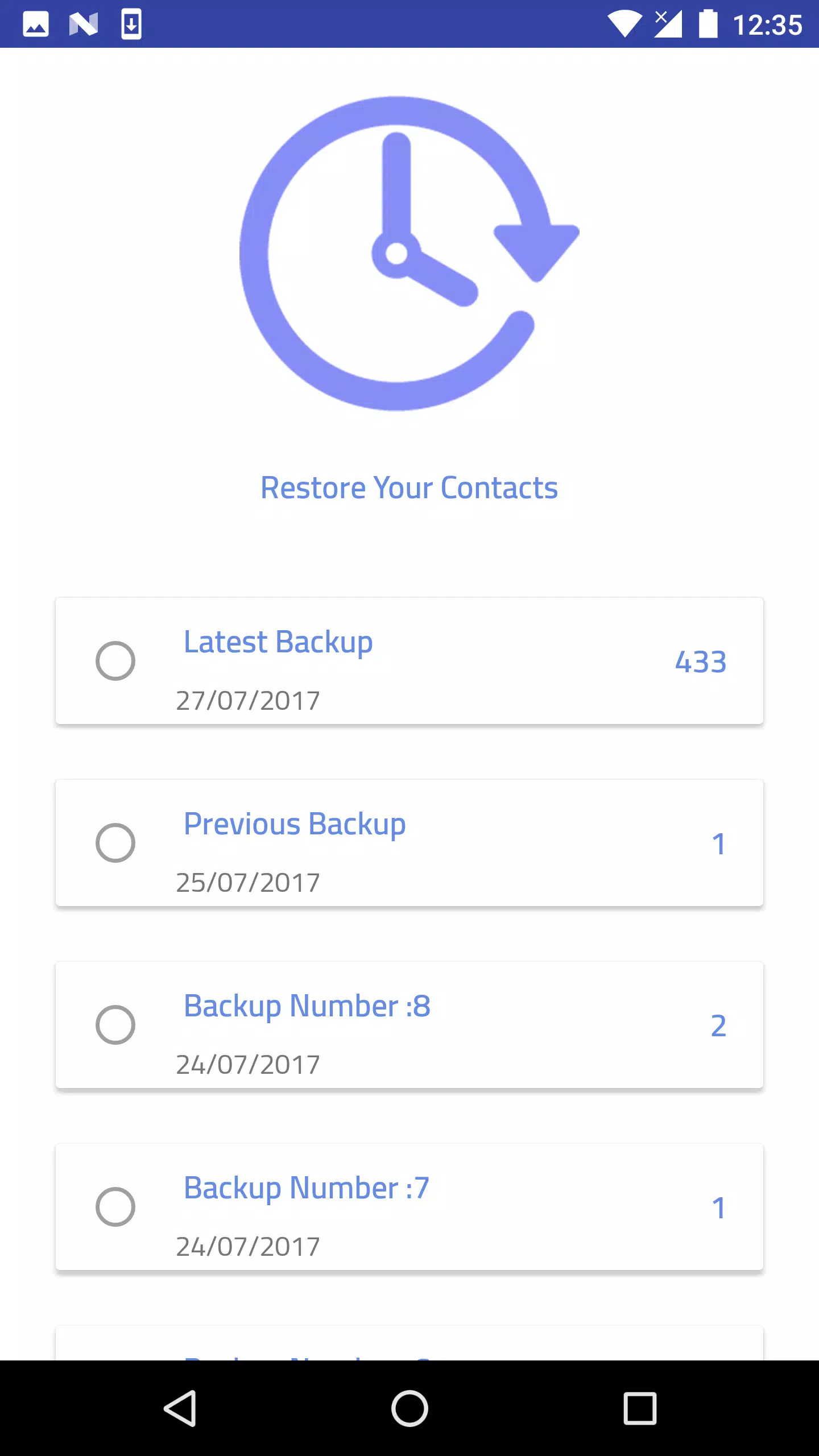 Delete Duplicate Contacts Screenshots
