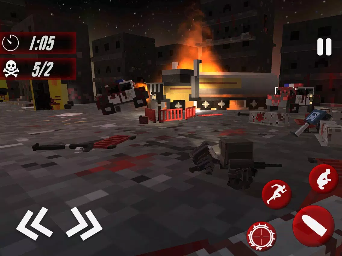 Zombies War : Left to Survive iPad  سکرین شاٹس