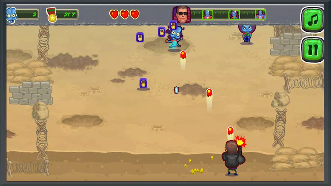 Attack of Aliens - Adventure of Aliens 스크린샷