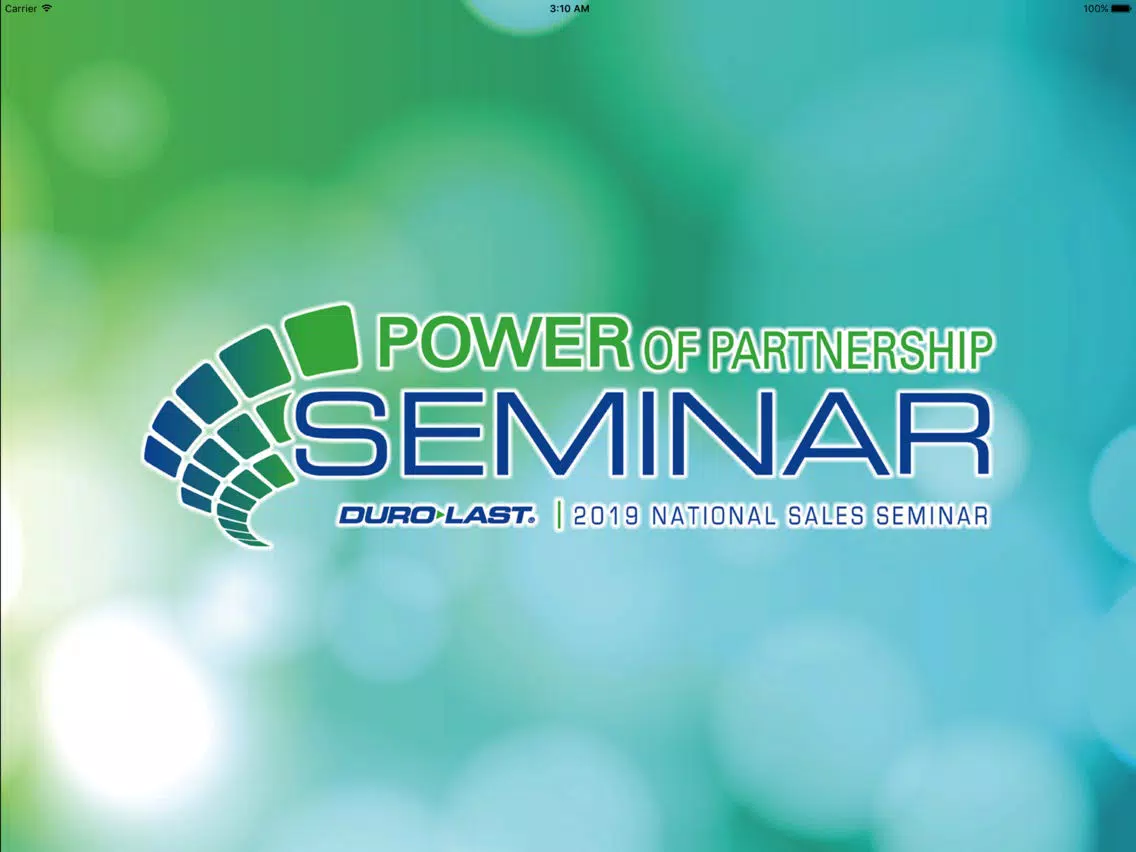 Duro-Last Sales Seminar iPad 應用截圖
