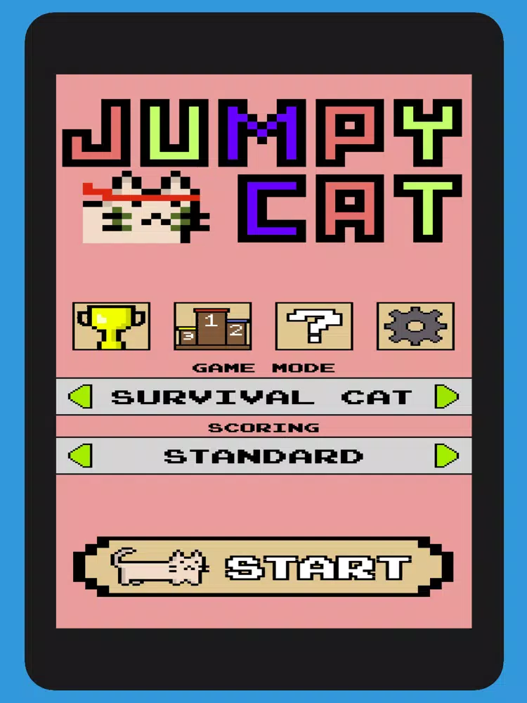 Jumpy Cat: Jumpiest Day iPad 应用截图