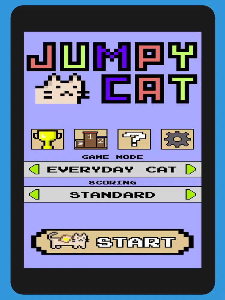 Jumpy Cat: Jumpiest Day iPad 应用截图