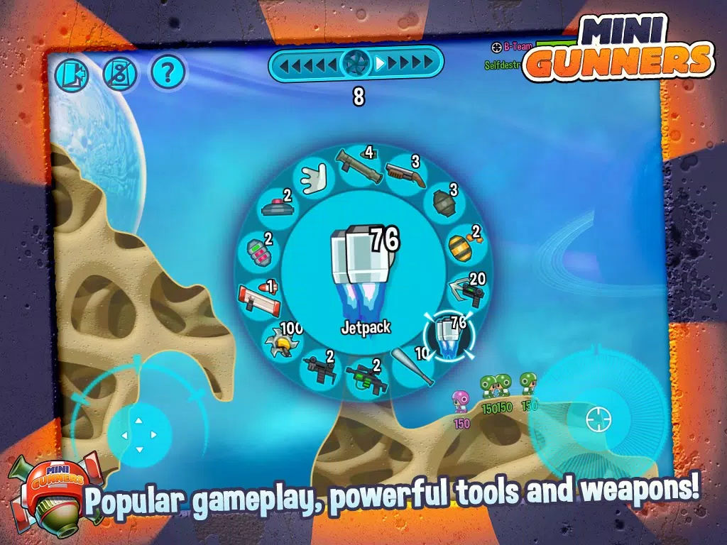Скриншоты MiniGunners - Multiplayer Battle Arena iPad 