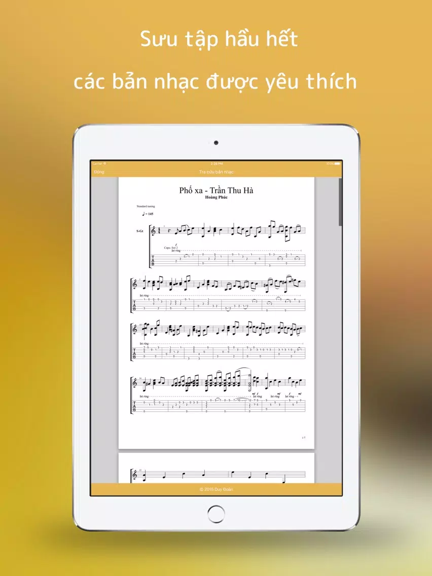 Hoc dan Guitar - Học đàn PRO iPad 应用截图