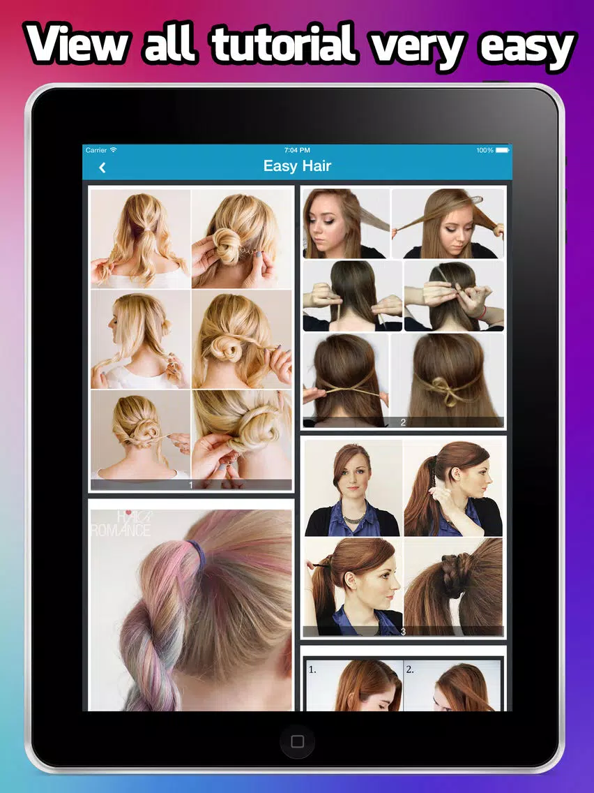 Hair Tutorials 2015 Step by Step iPad Ekran Görüntüleri