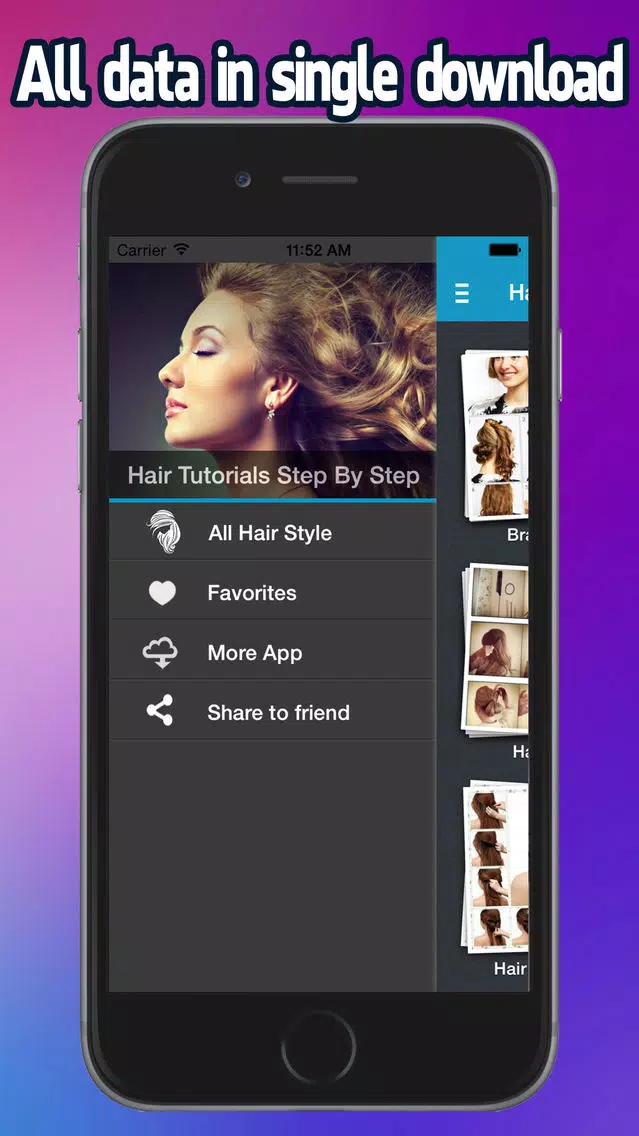 Hair Tutorials 2015 Step by Step Ekran Görüntüleri
