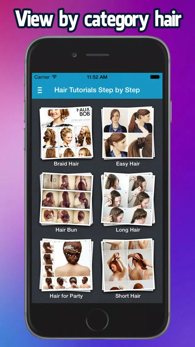 Hair Tutorials 2015 Step by Step Ekran Görüntüleri