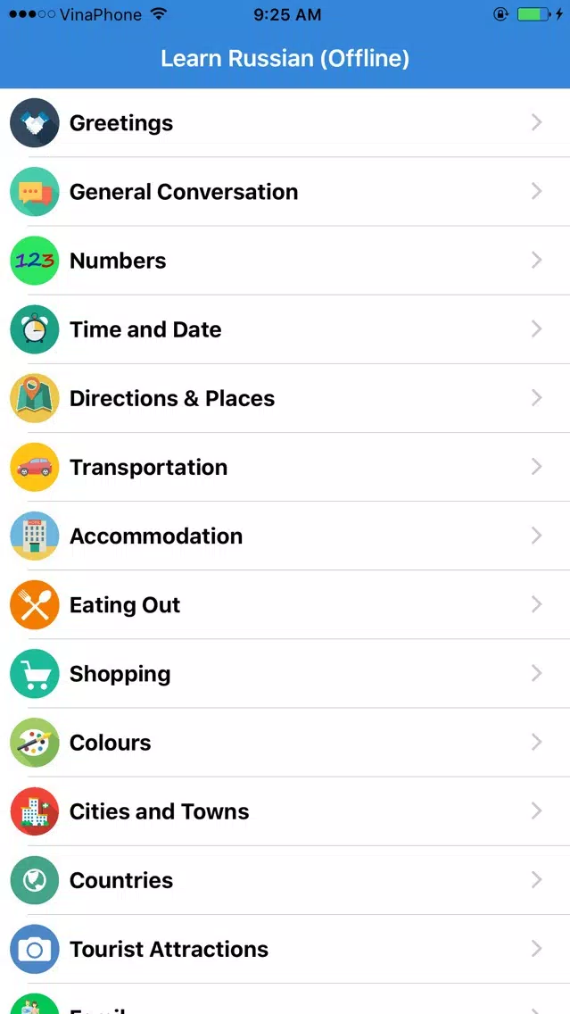 Learn Russian (Offline) Screenshots