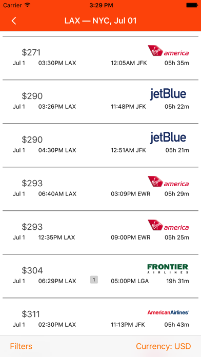 Cheap Airline Flights Tickets - Booking travel app Screenshots