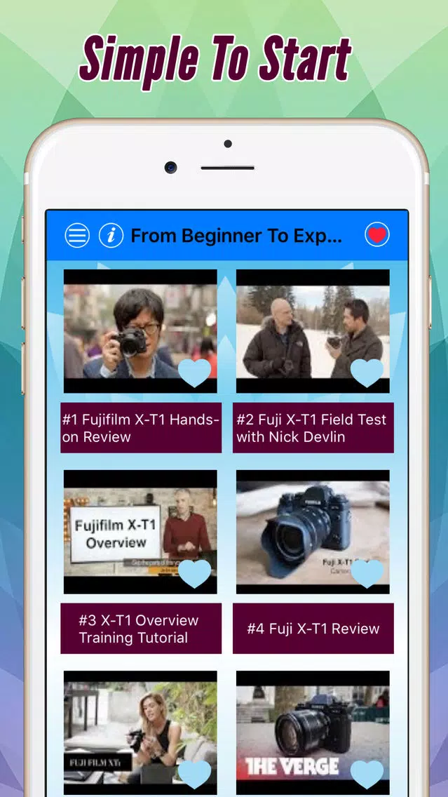 Videos Training For Fuji X-T1 Pro Screenshots