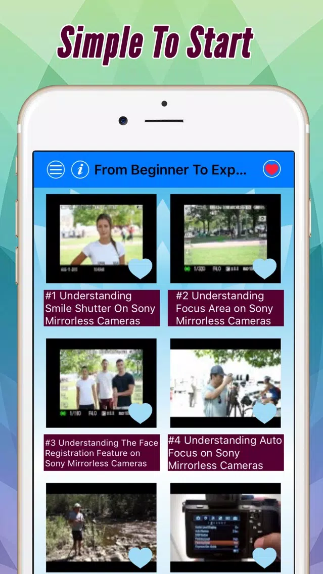Videos Training For Sony A77 Screenshots