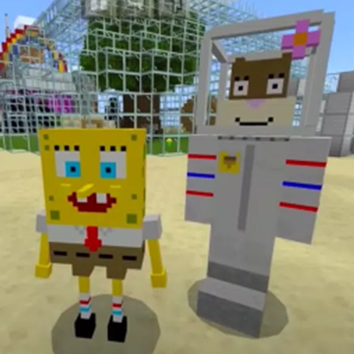 Lokicraft Spongbob world